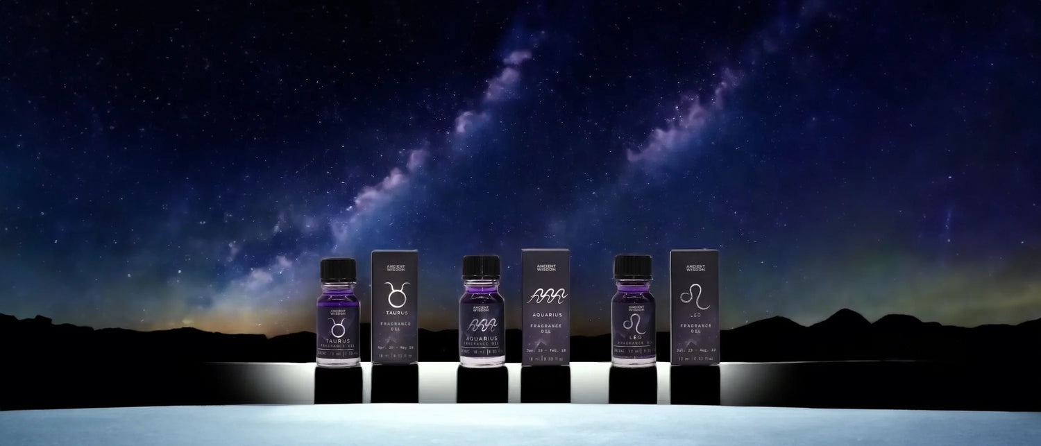 Zodiac Essential Fragrance Oils - Aromatherapy Oils - Zelyth - Elegant Scents Deep Peace