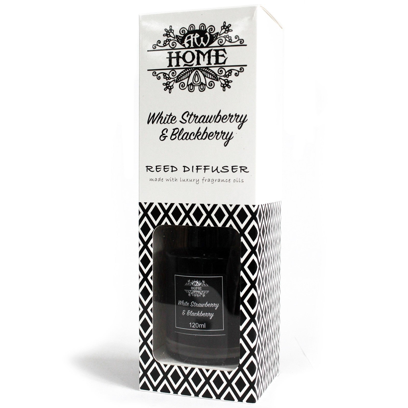 Reed Diffuser - White Strawberry & Blackberry - Zelyth - Fragrances