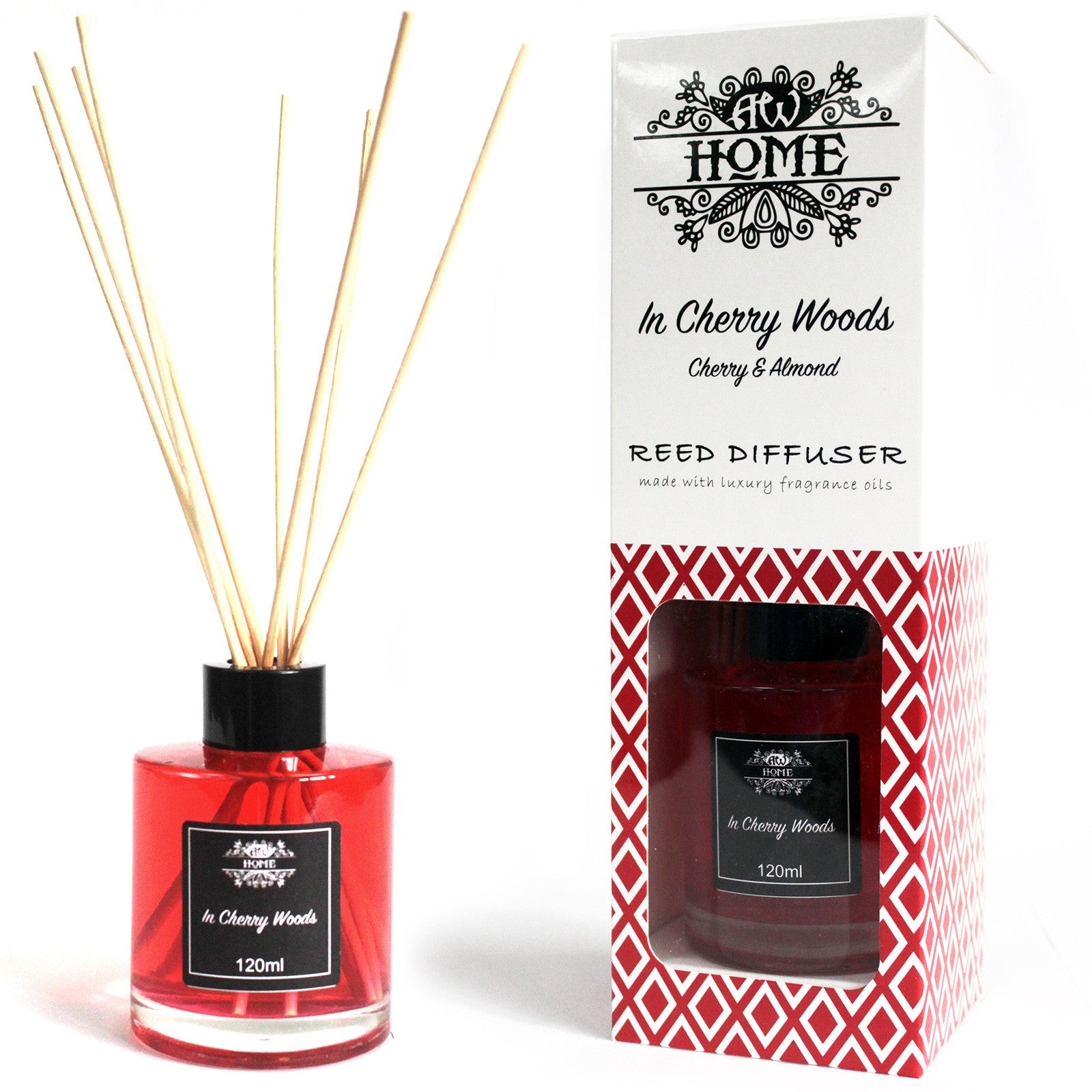 Reed Diffuser - In Cherry Woods - Zelyth - Home Fragrances & More