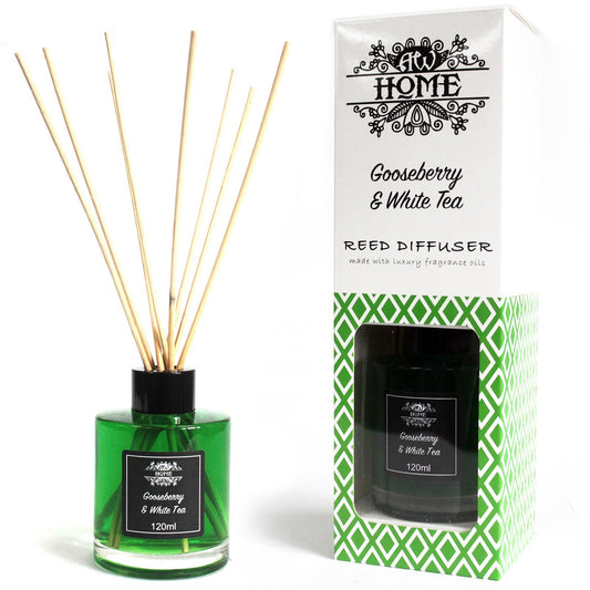 Reed Diffuser - Gooseberry & White Tea - Zelyth - Home Fragrances