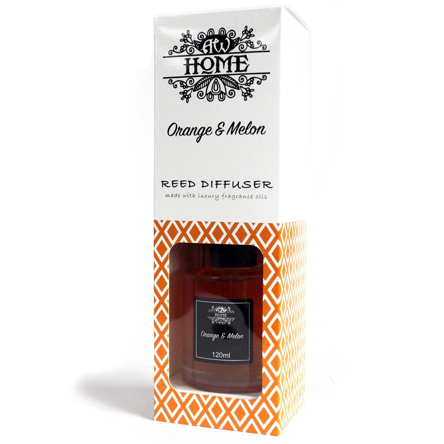 Reed Diffuser - Orange & Melon - Zelyth - Home Fragrances & More