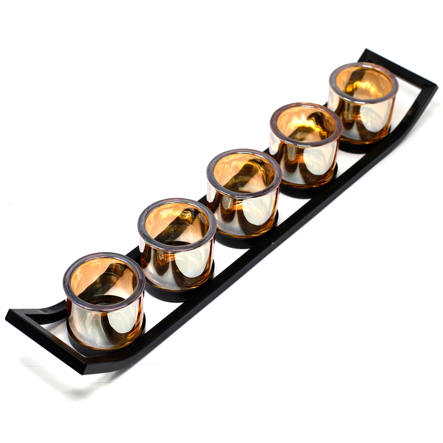 5 Cup Ledge  - Centerpiece Candle Holder - Zelyth - Online Shop