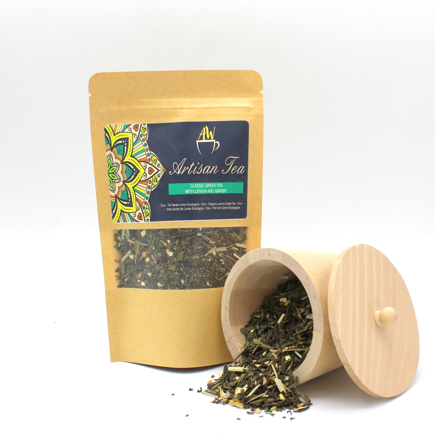 Eco-Organic Lemon Green Tea - Zelyth - Biological Inner Care