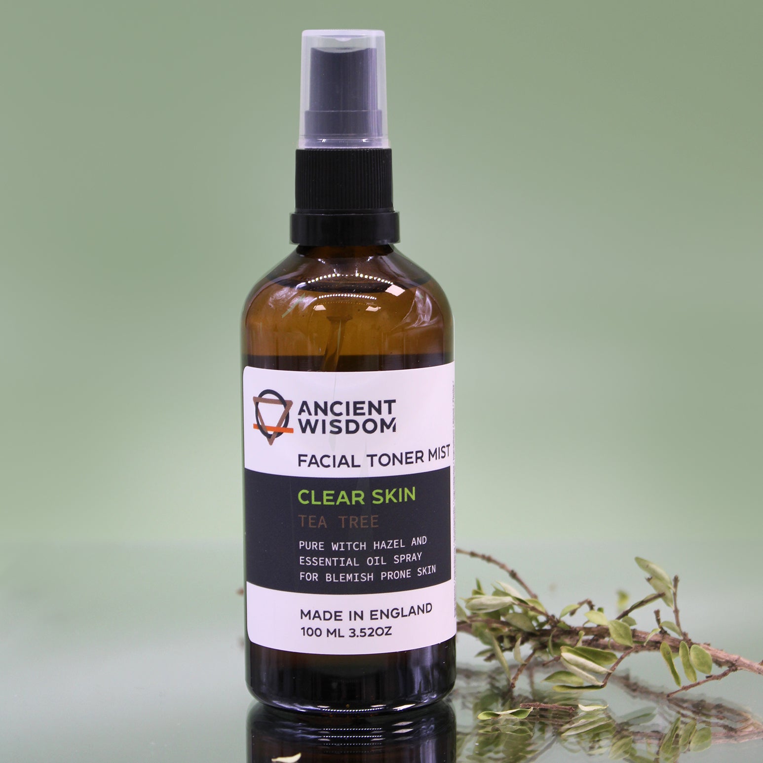 Witch Hazel with Tea Tree Facial Mist - Zelyth - Facial Care for You