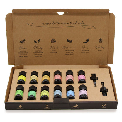 Aromatherapy Essential Oil Set - Starter Pack - Zelyth - Elegant Scents, Deep Peace