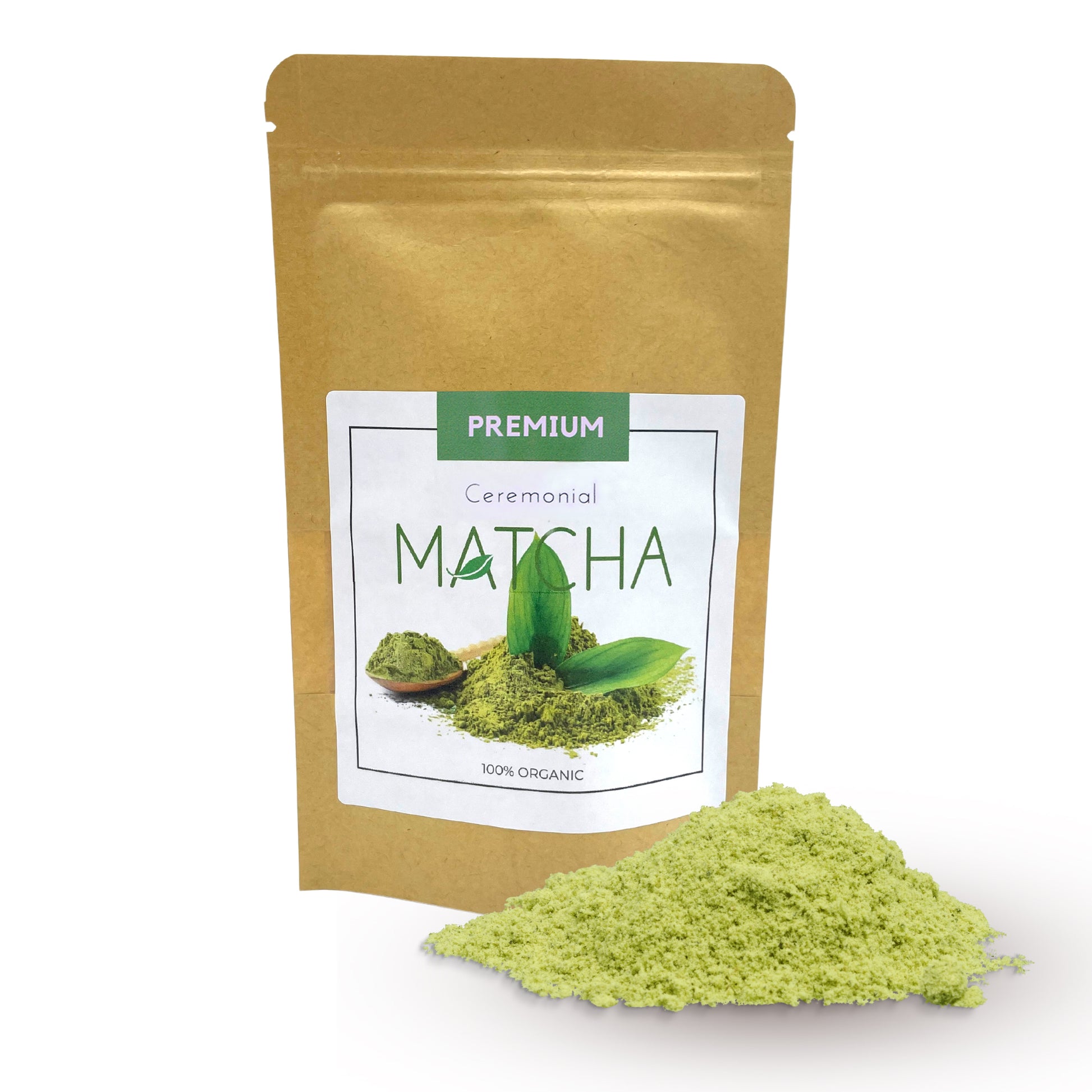 Premium Organic Ceremonial Matcha Tea - Zelyth - Biological Inner Care