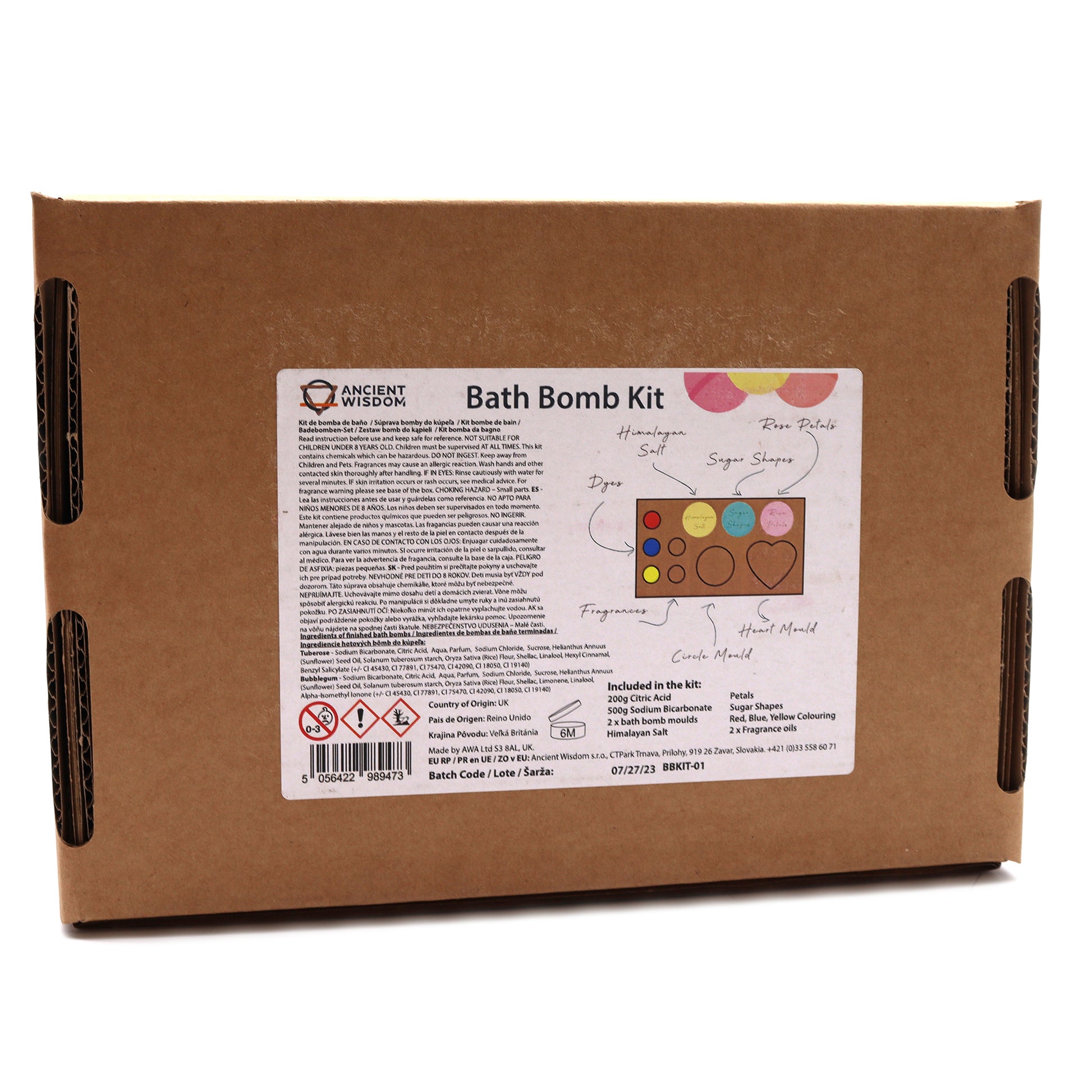 Bath Bomb Kit - Alloy and Satin - Zelyth - Elegant Scents and Gifts