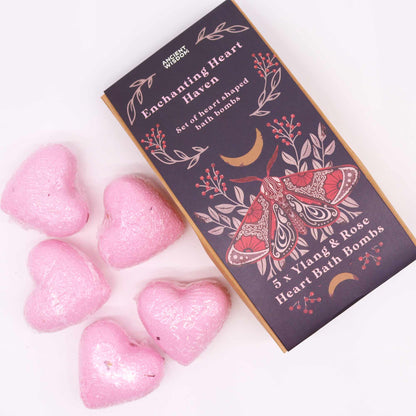 Enchanting Heart Heaven Bath Bombs - Zelyth - Elegant Scents, Deep Peace