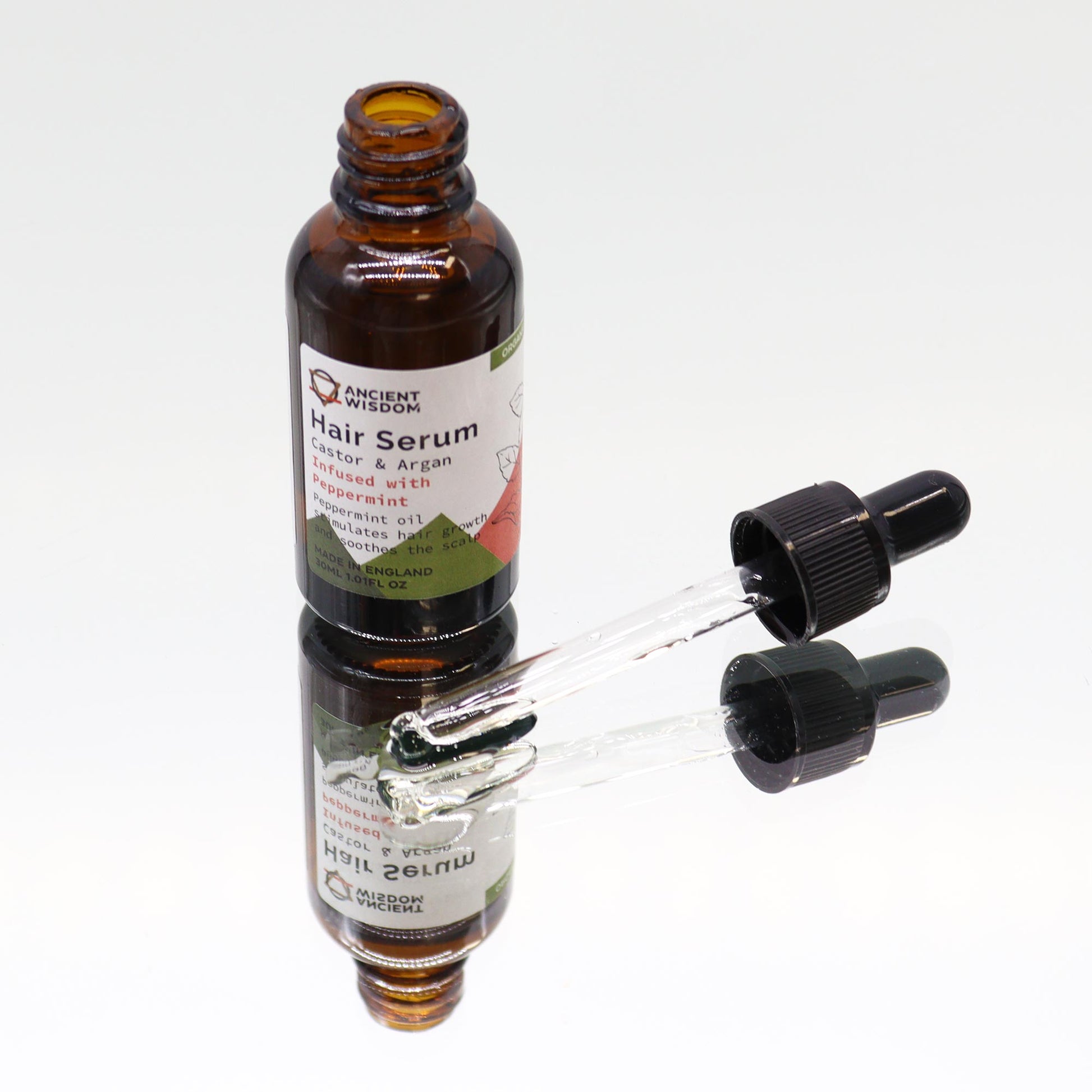 Organic Hair Serum - Peppermint - Zelyth - Hair Care for Everyone