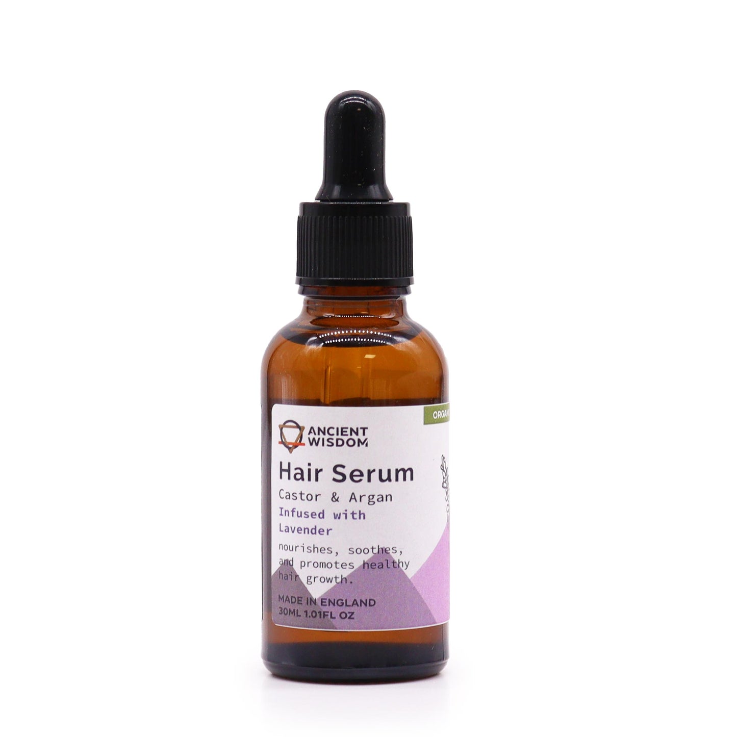 Organic Hair Serum - Lavender - Zelyth - Hair Care for Everyone