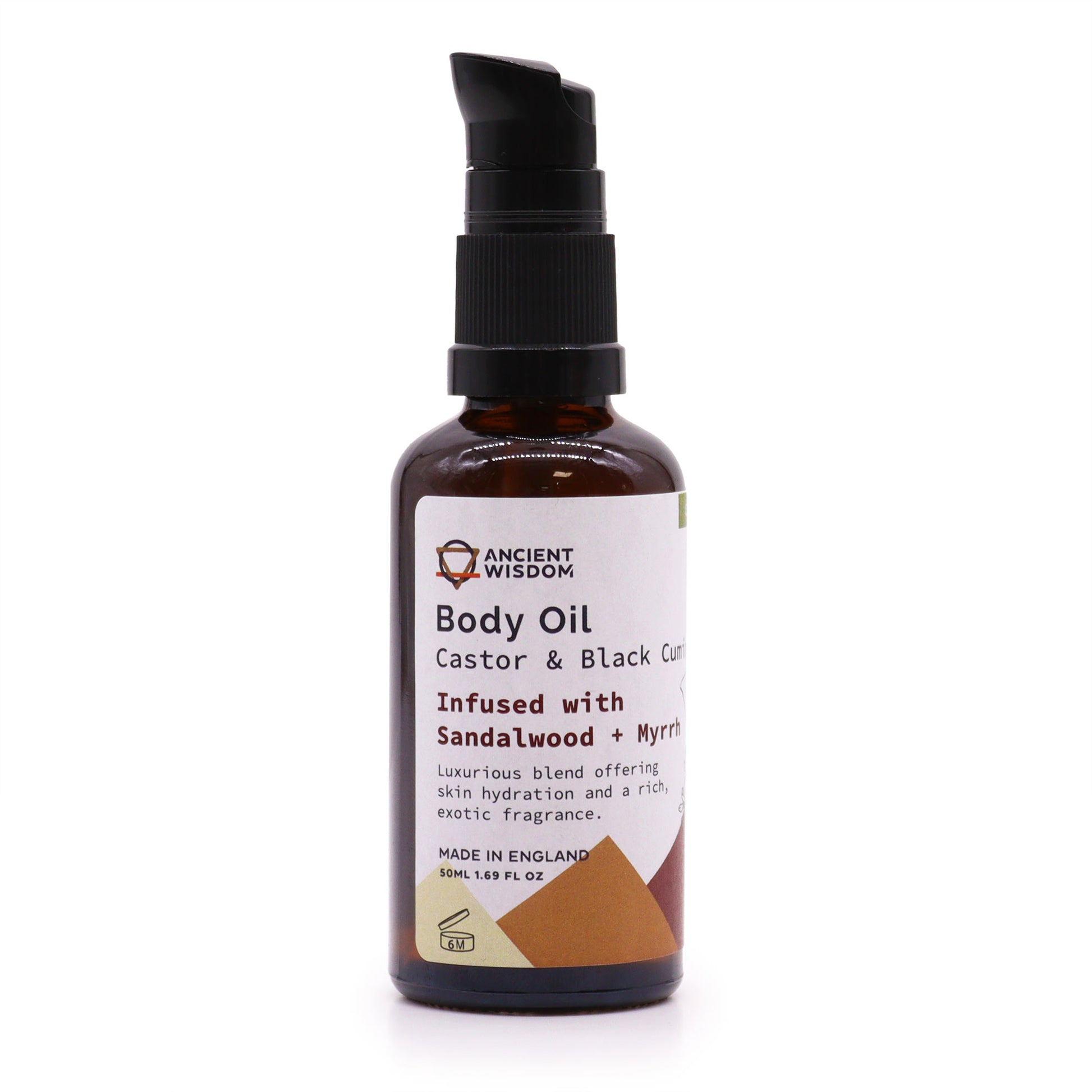 Sandalwood & Myrrh Organic Body Oil - Zelyth - Body Care for Everyone