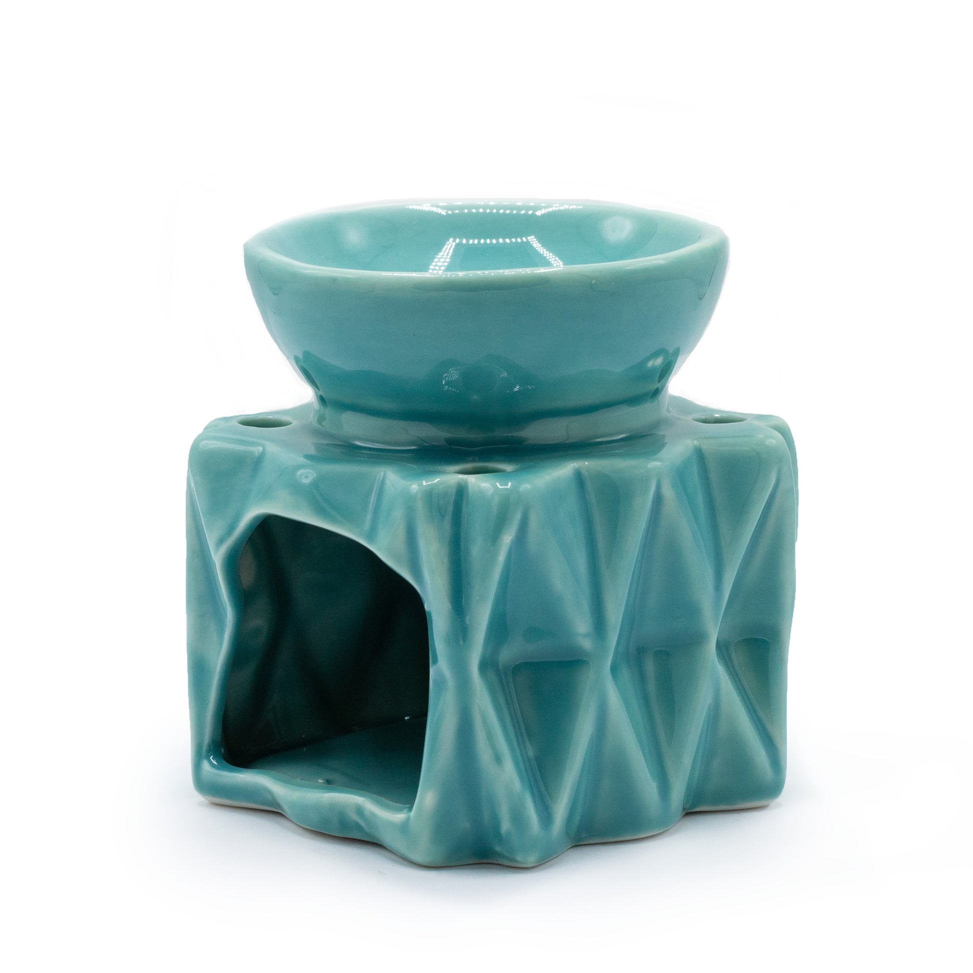 Geometric Oil Burner - Zelyth - Elegant Scents, Deep Peace