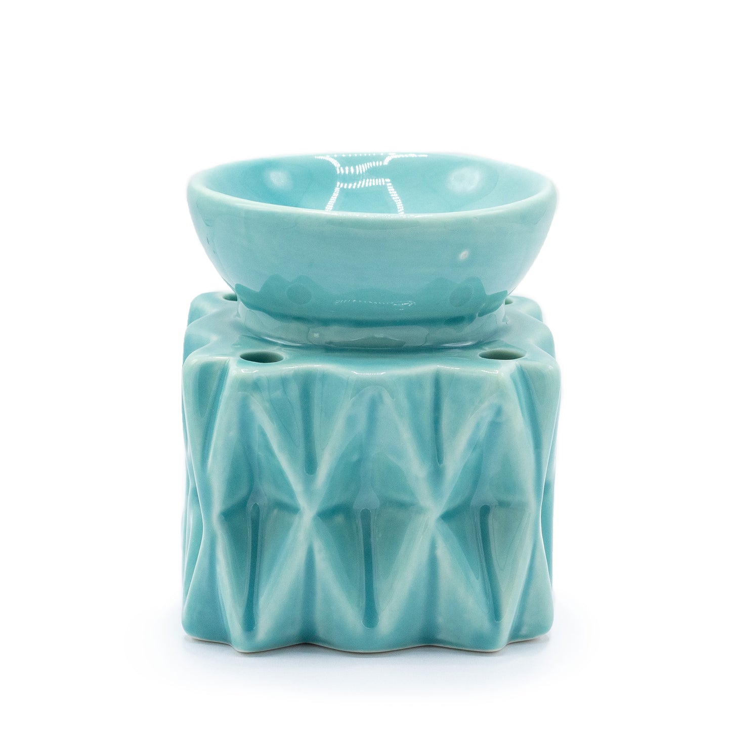 Geometric Oil Burner - Zelyth - Elegant Scents, Deep Peace