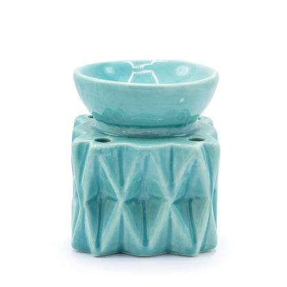 Geometric Oil Burner - Zelyth - Elegant Scents, Deep Peace