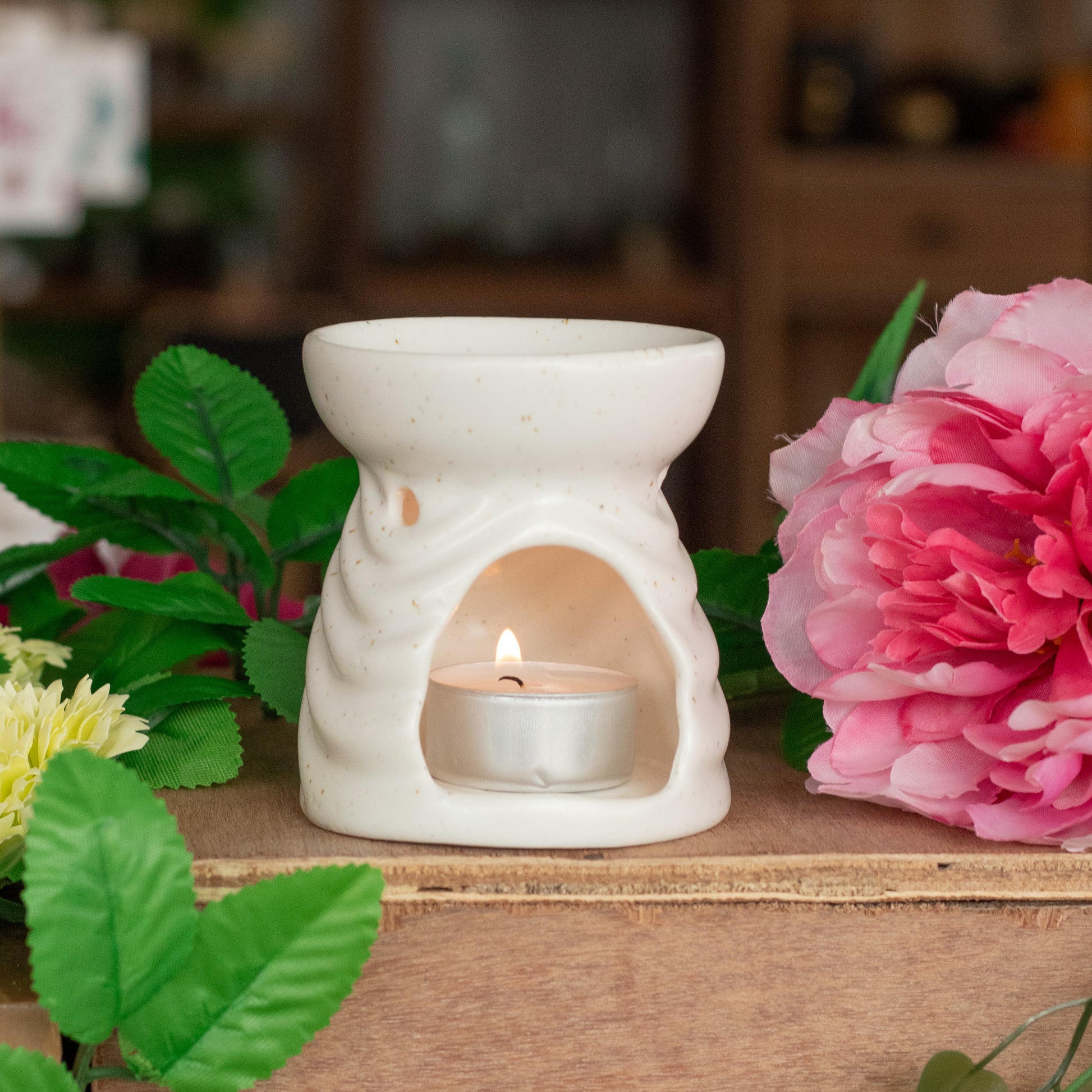 Geometric Oil Burner - Zelyth - Elegant Scents, Deep Peace