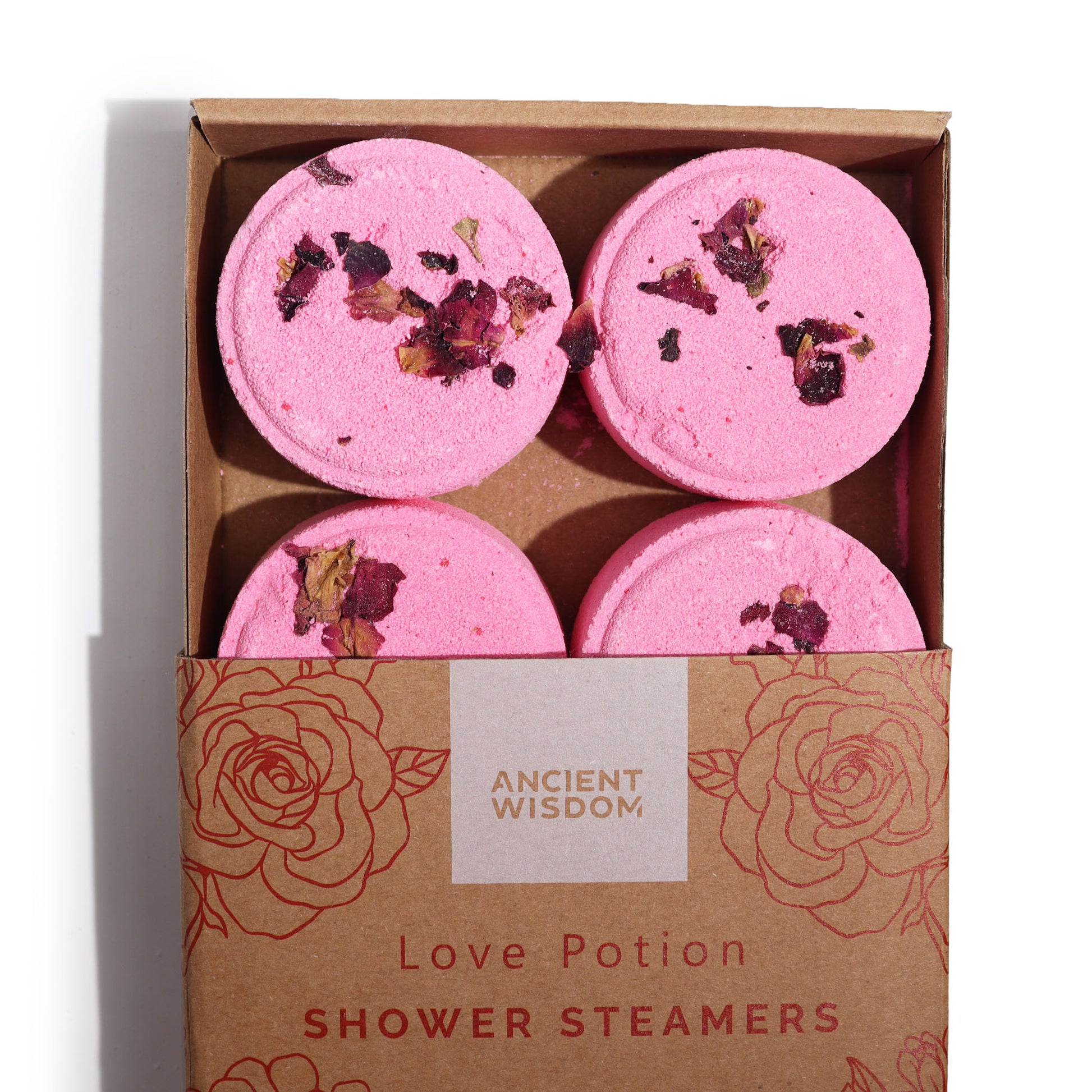 Zen Shower Steamers - Love Potion - Zelyth - Bathroom Theraphy Essential Fragrance Oils Aromatherapy