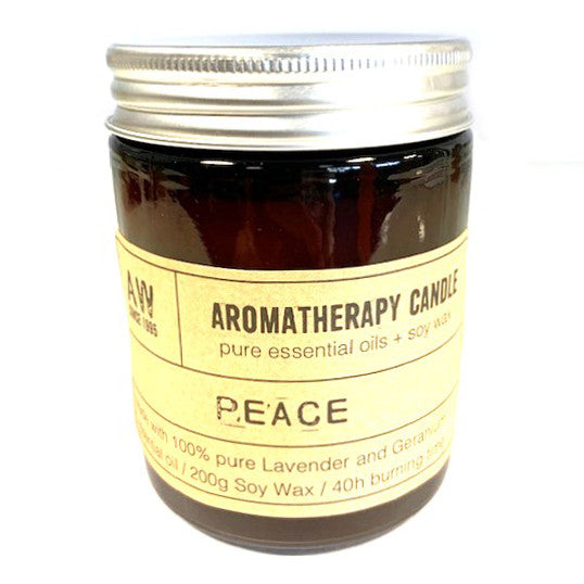 Aromatherapy Candle - Peace - Zelyth - Elegant Scents & Candles