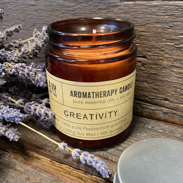 Aromatherapy Candle - Creativity - Zelyth - Elegant Scents, Deep Peace