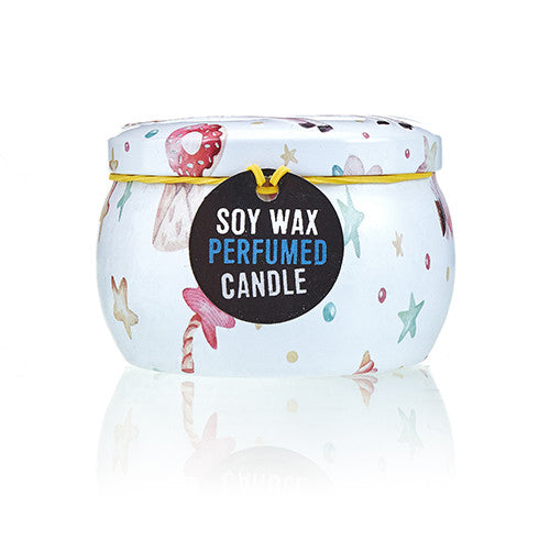 Art Tin Candle - Unicorns Soy Wax Candle - Zelyth - Elegant Scents