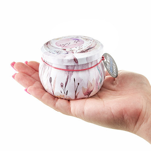 Art Tin Candle - Friendly Messages Soy Wax Candle - Zelyth - Elegant