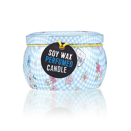 Art Tin Candle - Friendly Messages Soy Wax Candle - Zelyth - Elegant