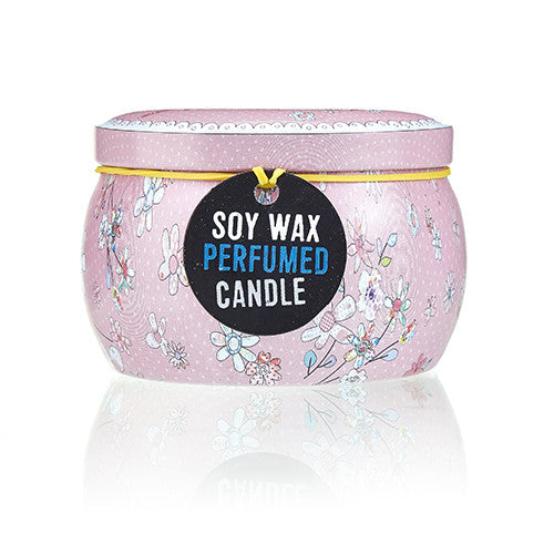 Art Tin Candle - Friendly Messages Soy Wax Candle - Zelyth - Elegant