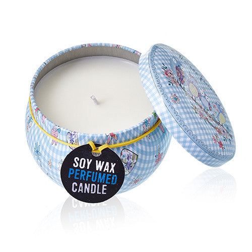 Art Tin Candle - Friendly Messages Soy Wax Candle - Zelyth - Elegant