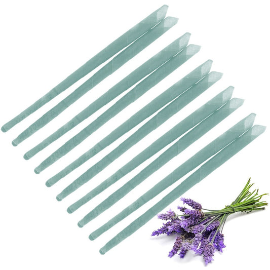 Unscented Ear Candles - Lavender - Zelyth - Candles and Candle Holders