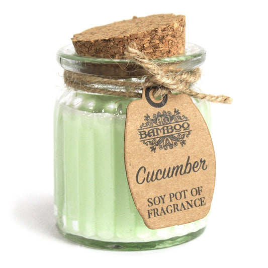 Cucumber Soy Wax Candle - Zelyth - Elegant Scents, Deep Peace