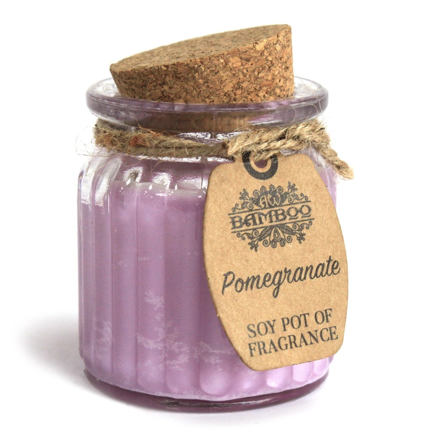 Pomegranate Soy Wax Candle - Zelyth - Elegant Scents, Deep Peace