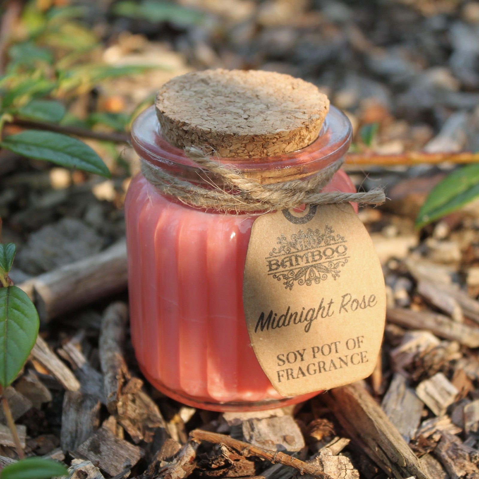 Midnight Rose Wings Soy Wax Candle - Zelyth - Elegant Scents, Peace