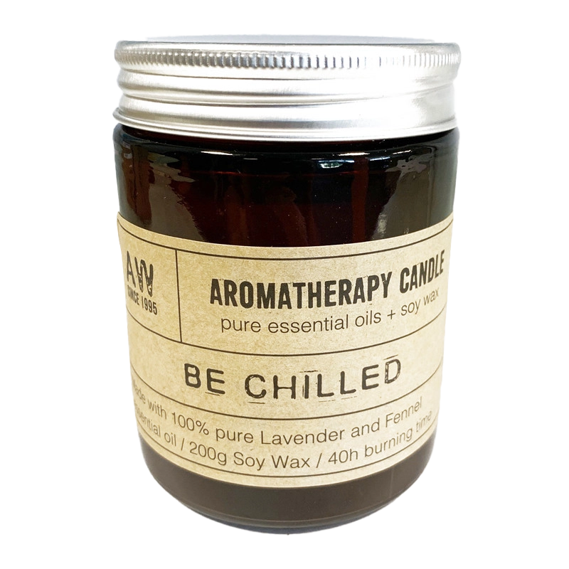 Zelyth Aromatherapy Candle - Be Chilled: Elegant, luxury candle with calming, soothing fragrance. Perfect for relaxation and tranquility.