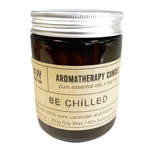 Zelyth Aromatherapy Candle - Be Chilled: Elegant, luxury candle with calming, soothing fragrance. Perfect for relaxation and tranquility.