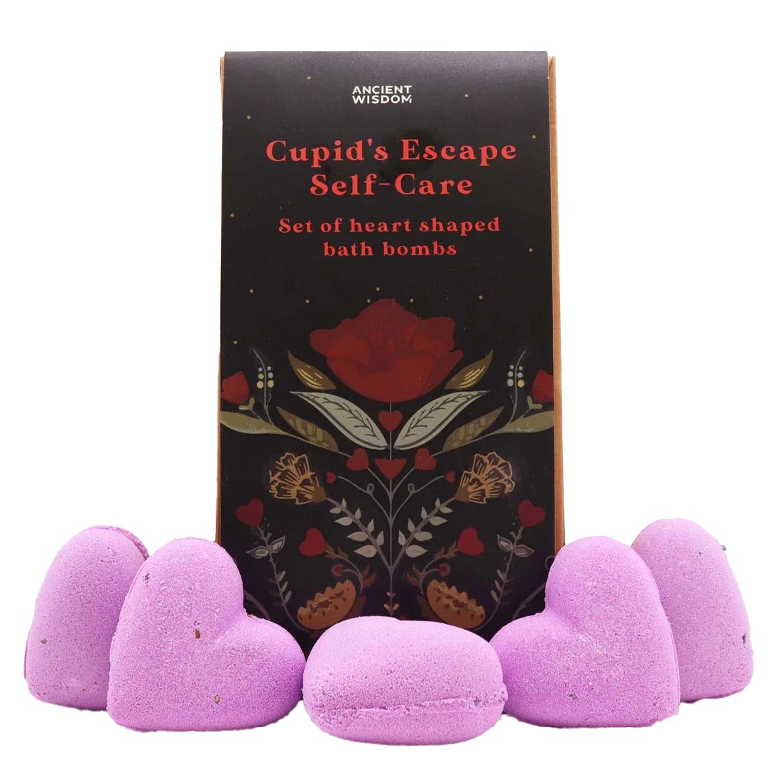 Zelyth Cupid's Escape Self-Care Bath Bombs: Romantic bath bombs with soothing fragrances for a relaxing, indulgent experience