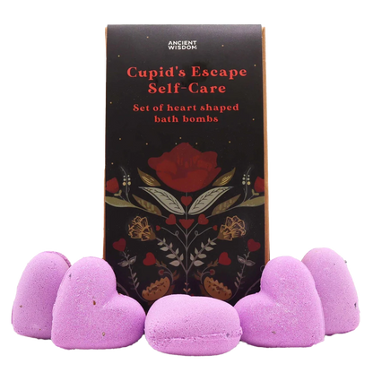 Zelyth Cupid's Escape Self-Care Bath Bombs: Romantic bath bombs with soothing fragrances for a relaxing, indulgent experience