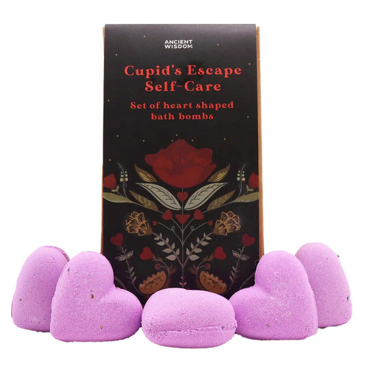 Zelyth Cupid's Escape Self-Care Bath Bombs: Romantic bath bombs with soothing fragrances for a relaxing, indulgent experience