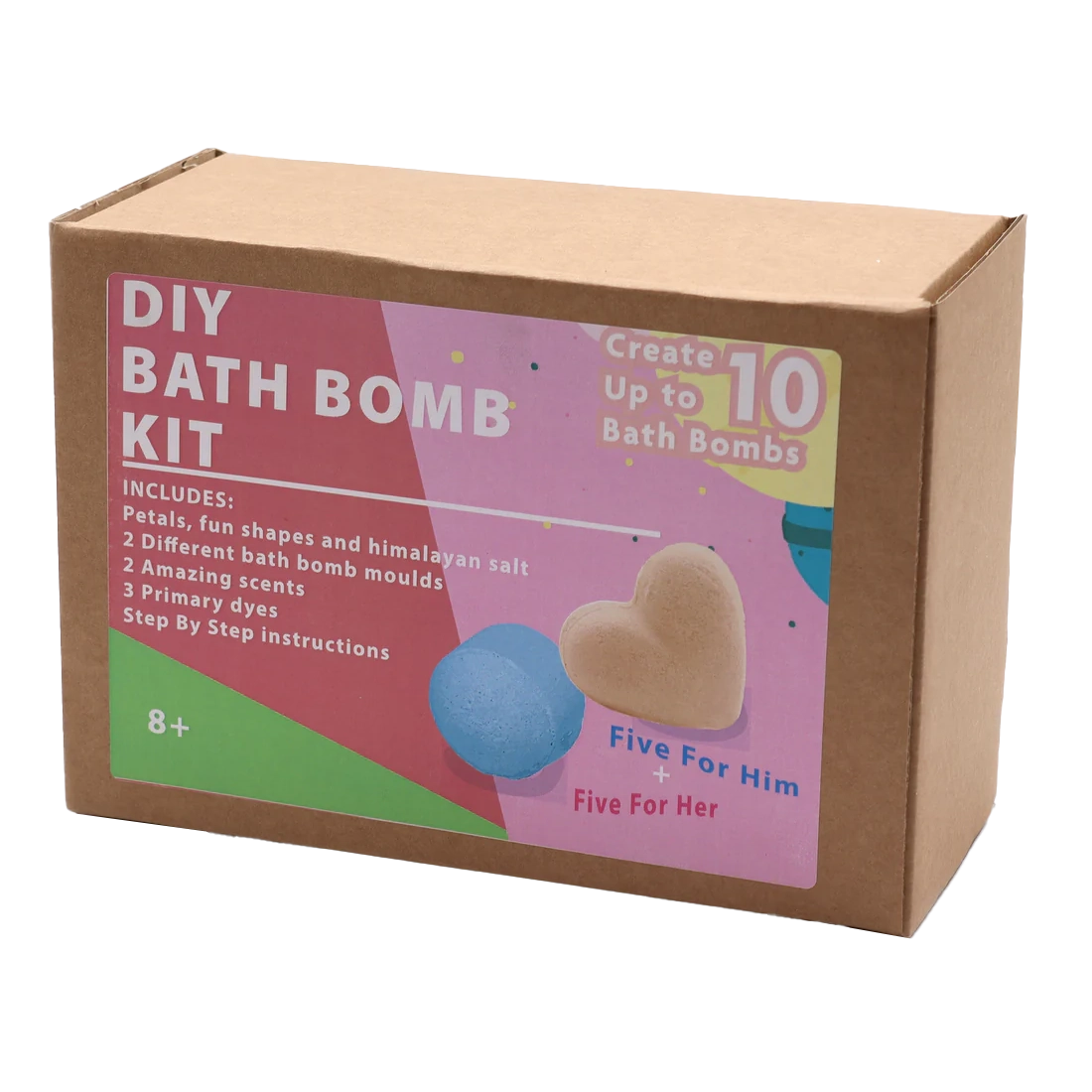 Zelyth Bath Bomb Kit - Alloy and Satin: A luxurious bath kit with soothing scents for ultimate relaxation and skin care.