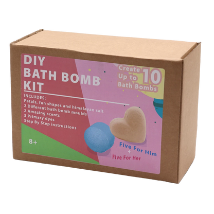 Zelyth Bath Bomb Kit - Alloy and Satin: A luxurious bath kit with soothing scents for ultimate relaxation and skin care.