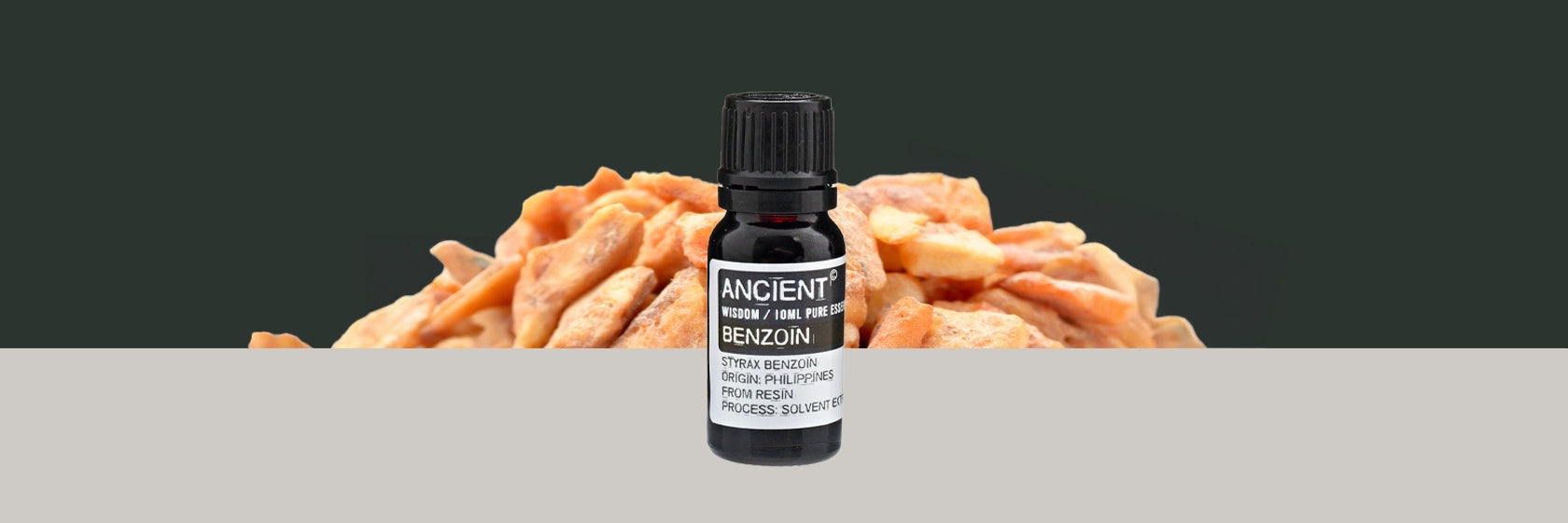 Zelyth Benzoin Essential Oil – a sweet, resinous aroma to soothe rituals and support sustainable well-being