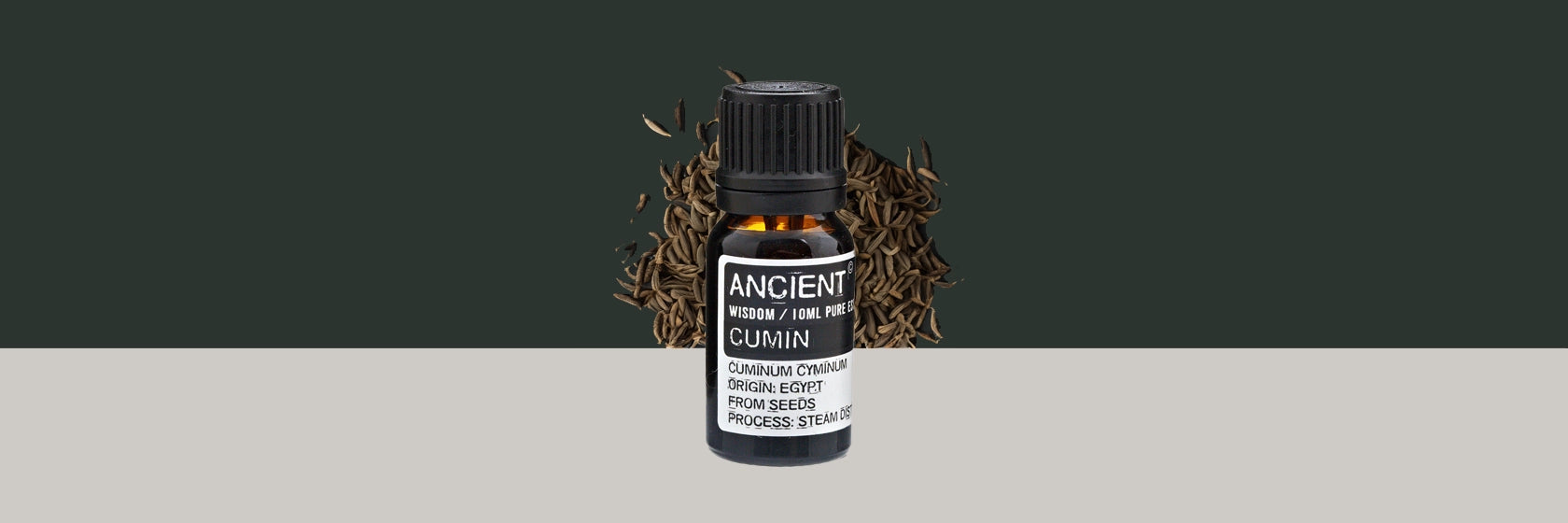 Zelyth Cumin Seed Essential Oil – a warm, spicy aroma to invigorate rituals and support sustainable well-being