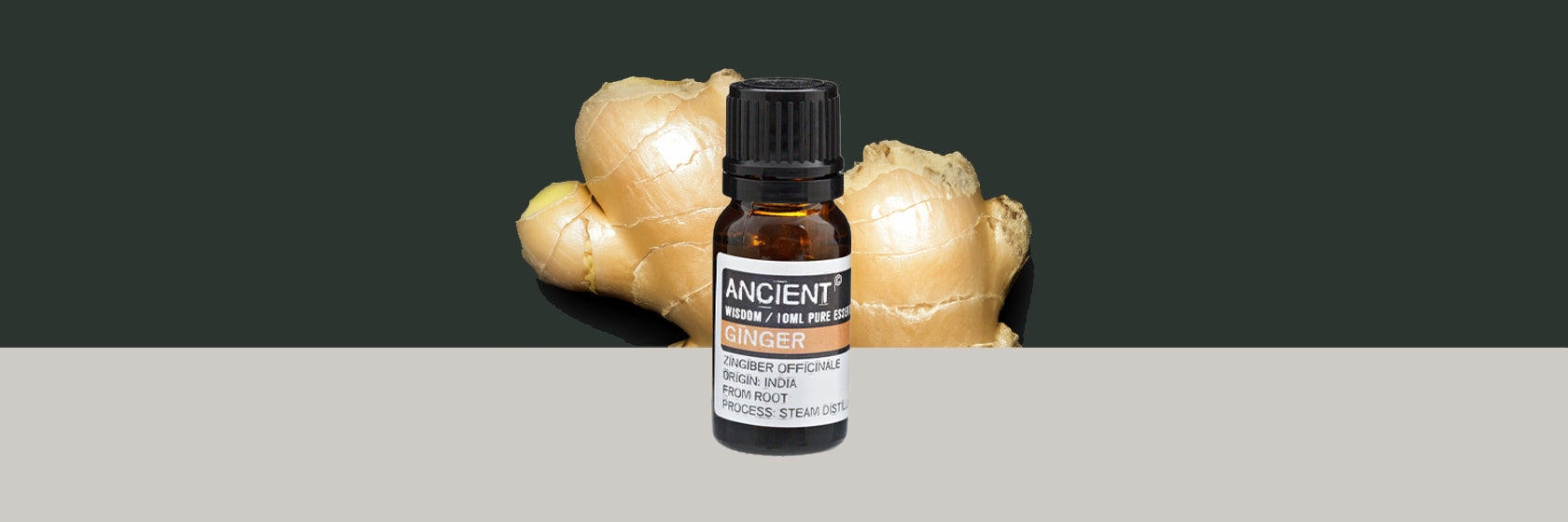 Zelyth Ginger Essential Oil – a warm, spicy aroma to energize rituals and inspire sustainable self-care