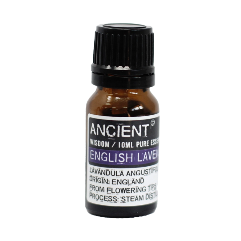 Zelyth English lavender essential oil 10ml aromatherapy calming soothing natural wellness stress relief rejuvenating floral scent