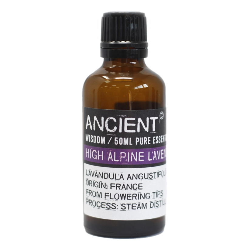 Zelyth high alpine lavender essential oil 50ml aromatherapy calming soothing natural wellness stress relief long-lasting rejuvenating floral essence