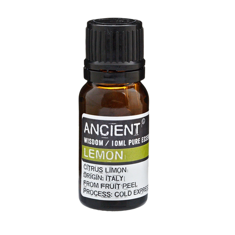 Zelyth Lemon Essential Oil in a 10ml bottle – compact and eco-friendly, perfect for energizing everyday moments