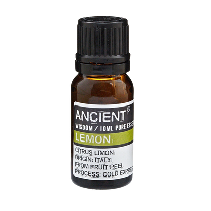 Zelyth Lemon Essential Oil in a 10ml bottle – compact and eco-friendly, perfect for energizing everyday moments