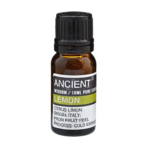 Zelyth Lemon Essential Oil in a 10ml bottle – compact and eco-friendly, perfect for energizing everyday moments