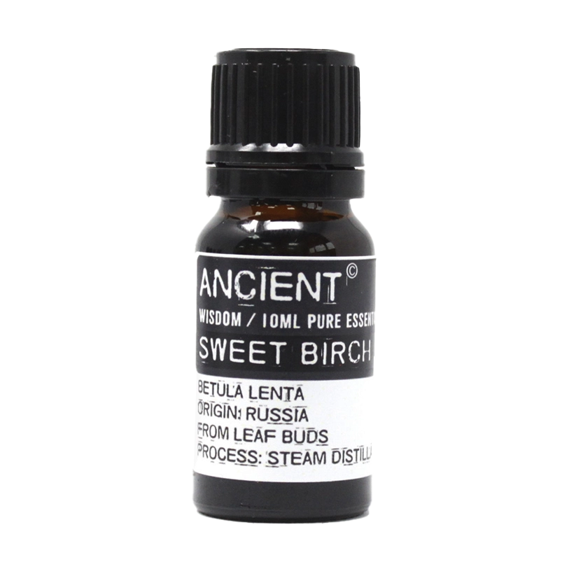 Zelyth sweet birch essential oil 10ml aromatherapy soothing invigorating natural wellness stress relief refreshing minty scent