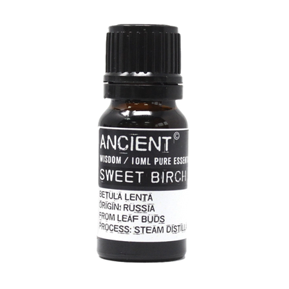 Zelyth sweet birch essential oil 10ml aromatherapy soothing invigorating natural wellness stress relief refreshing minty scent