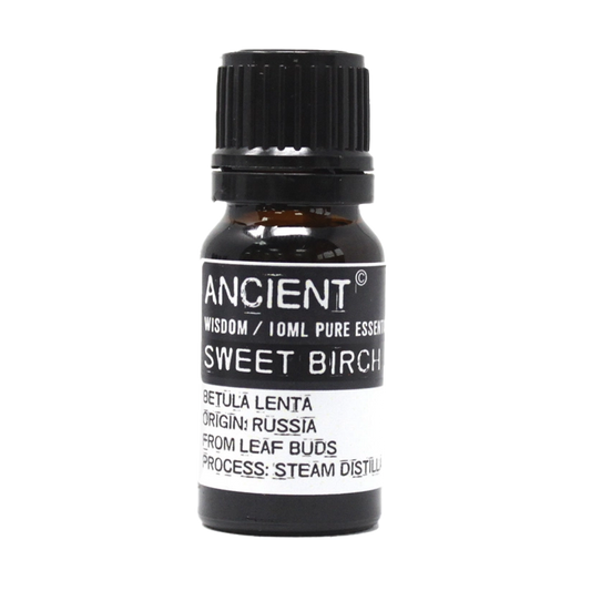 Zelyth sweet birch essential oil 10ml aromatherapy soothing invigorating natural wellness stress relief refreshing minty scent