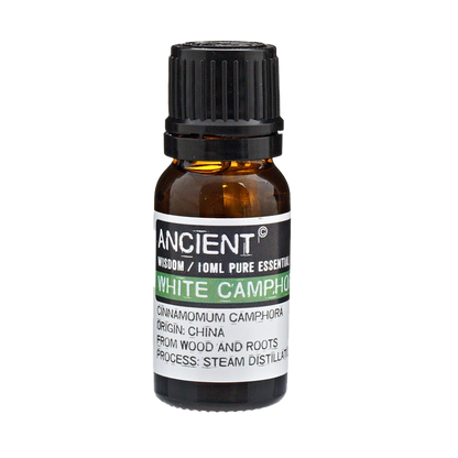 Zelyth white camphor essential oil 10ml aromatherapy refreshing invigorating natural wellness soothing cleansing energizing herbal scent